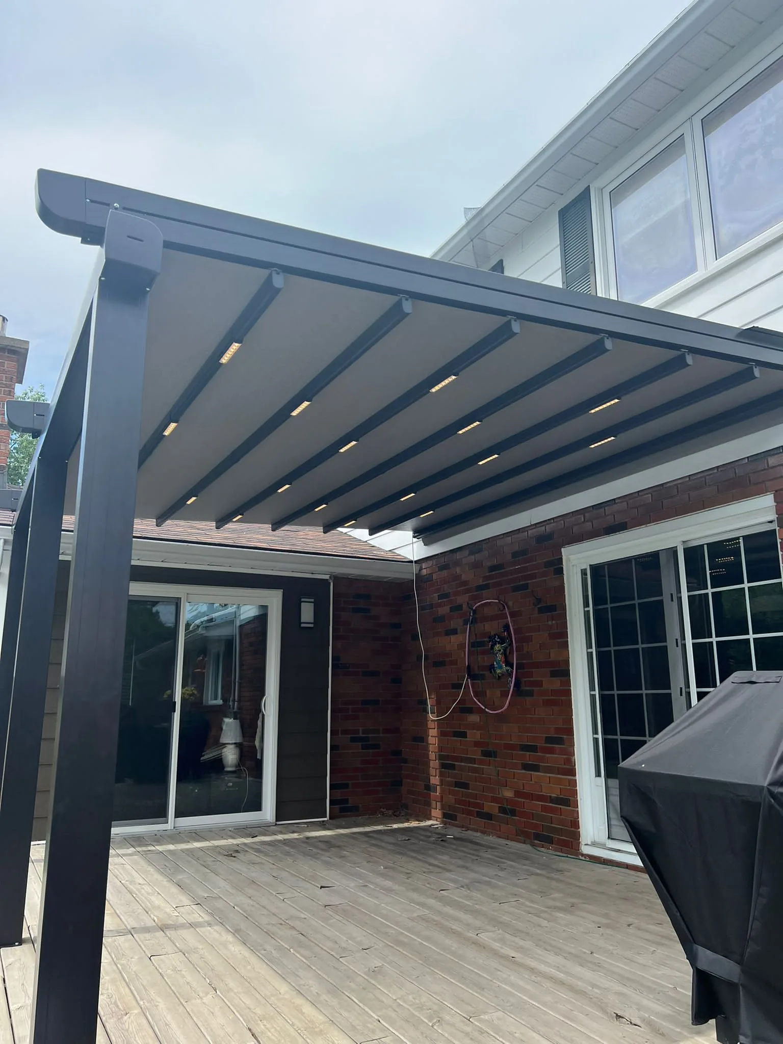 motorized outdoor shading systems